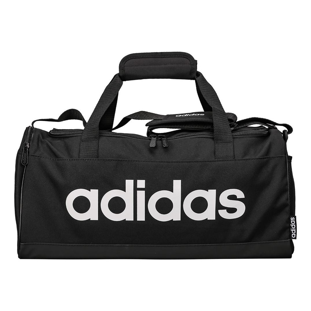 adidas Linear Logo Duffle Bag 'Black' FL3693