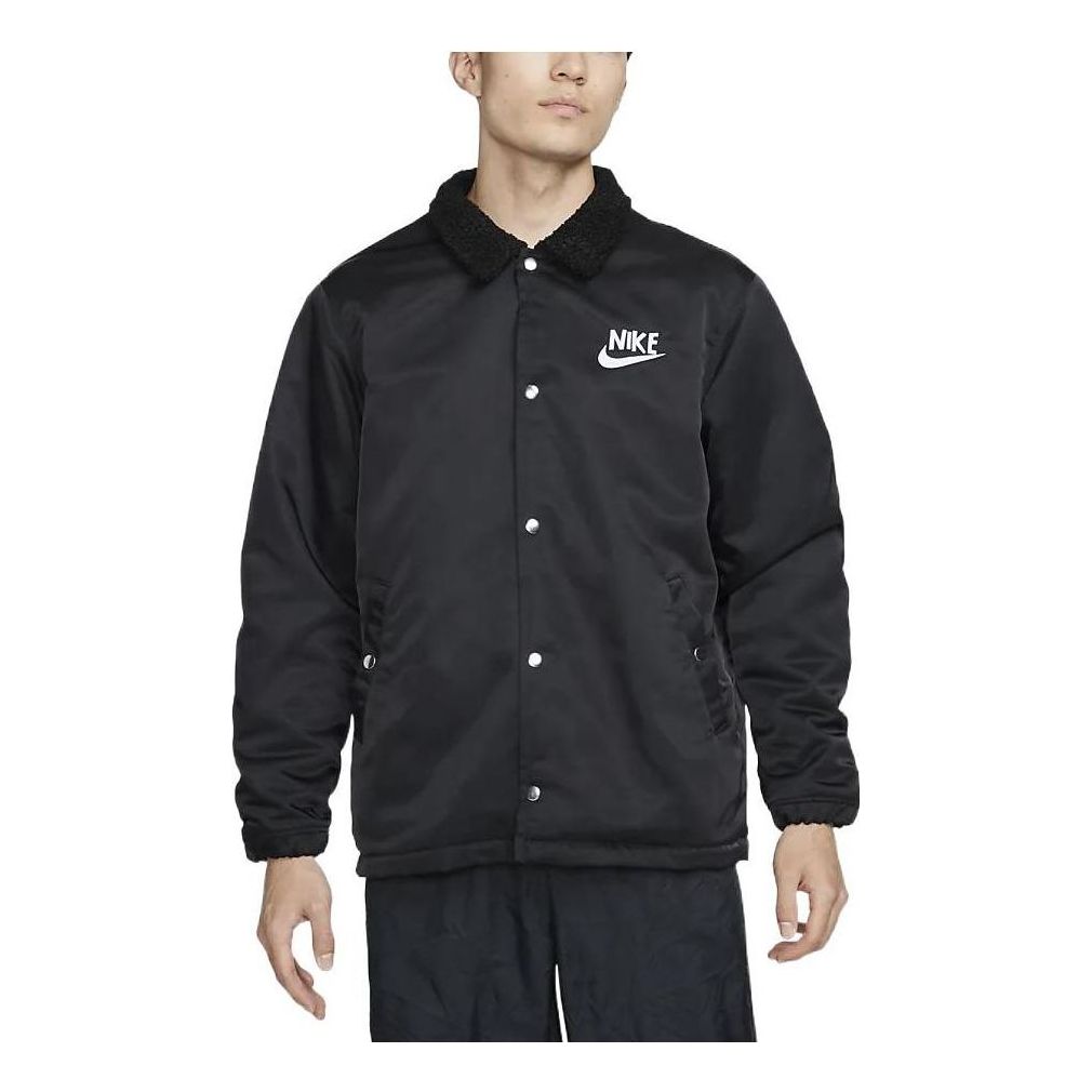 Nike Lined winterized coach jacket 'Black' DQ4192-010