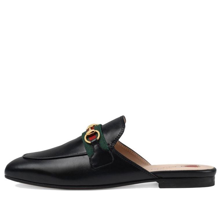 (WMNS) Gucci Princetown 'Black Gold' 629084-CQXM0-1060