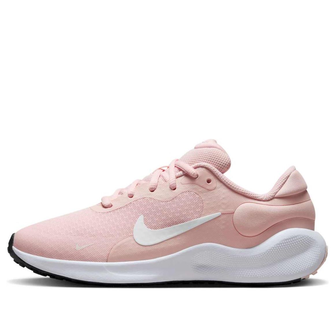 (GS) Nike Revolution 7 'Echo Pink White Black Summit White' FB7689-602