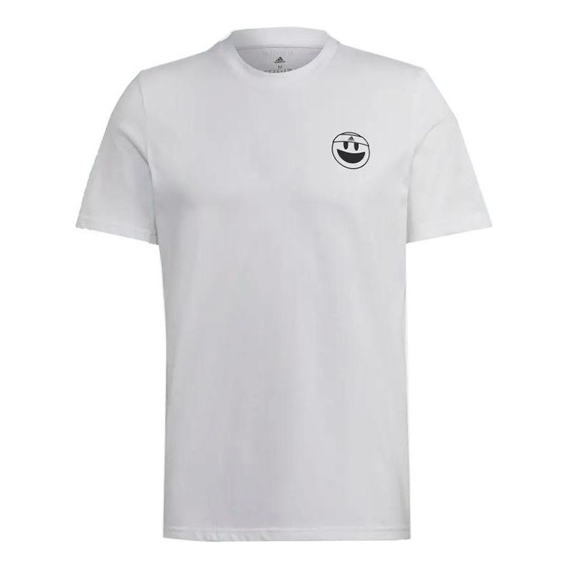 adidas Tennis Graphic Tee Shirt 'White' HG2034