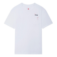 Li-Ning Cherry Blossom Graphic Pocket T-shirt 'White' AHSS909-3
