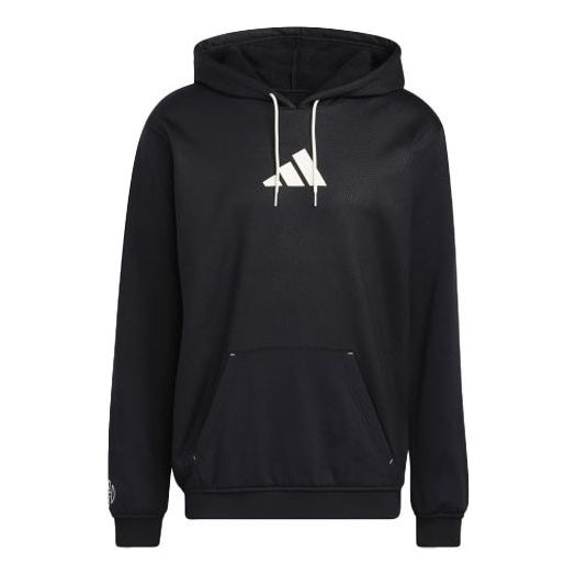 Men's adidas Logo Pullover Black HC7674
