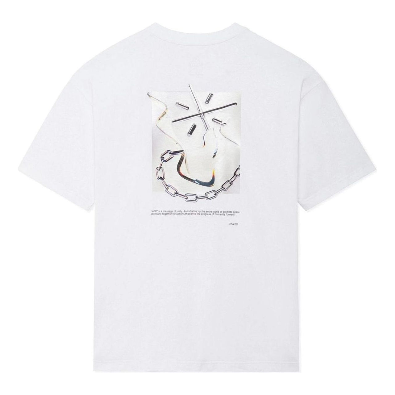 Li-Ning x Glare Way Of Wade Graphic T-shirt 'White' AHSS649-2