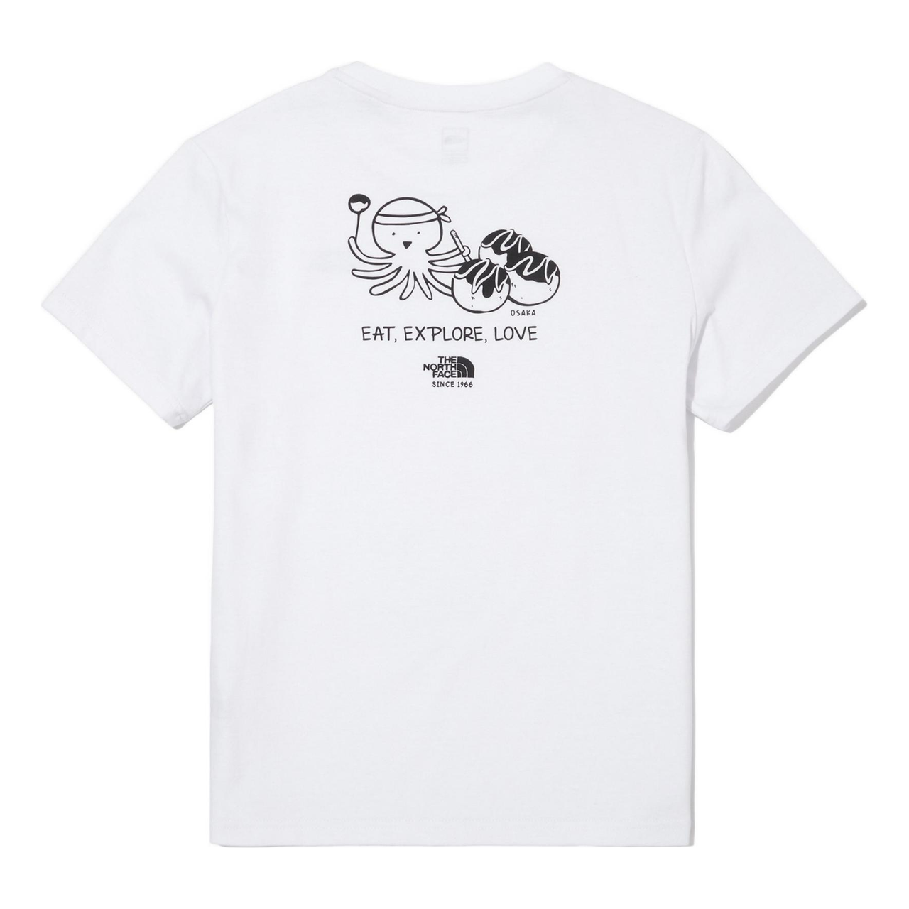 THE NORTH FACE City Travel T-Shirt 'White Black' NT7UN18B
