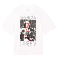 (WMNS) Nike Sneaker Queen T-Shirt 'White' FD2532-100