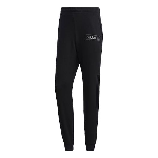 adidas neo M Fav Dec Tp z z Knit logo Sports Pants Black GK8773