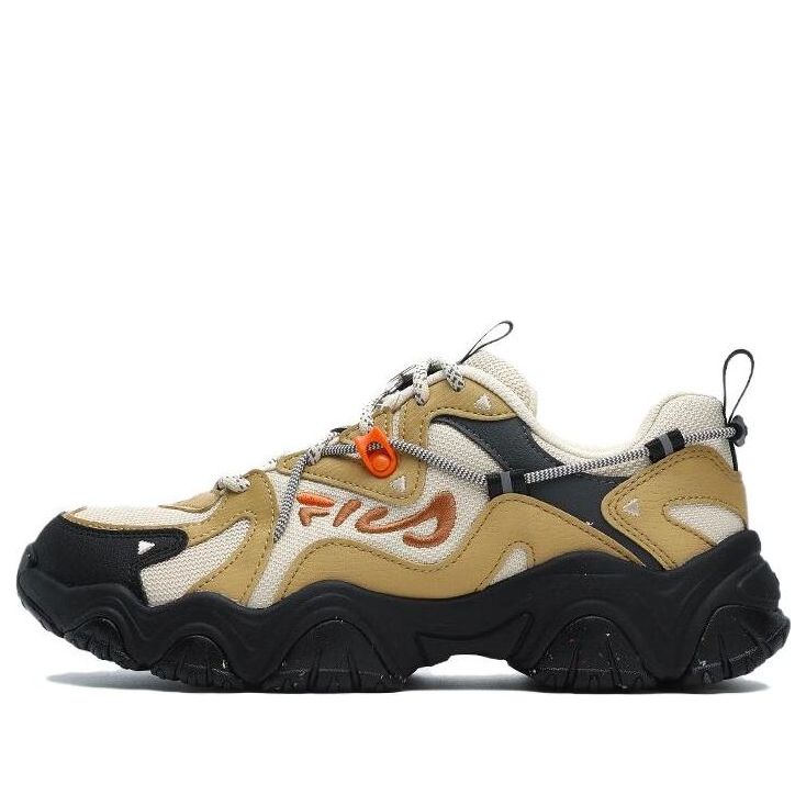 (WMNS) FILA Fluid 4 Low Shoes 'Tan White Black' F12W342107FFC
