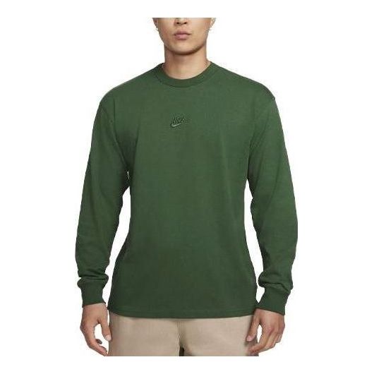 Nike Sportswear Premium Essentials Long-Sleeve T-Shirt 'Green' DO7391-323