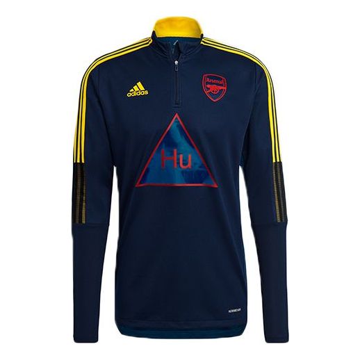 adidas x Crossover Afc Hu Tr Top Arsenal Soccer/Football Half Zipper Sports Blue GK7837