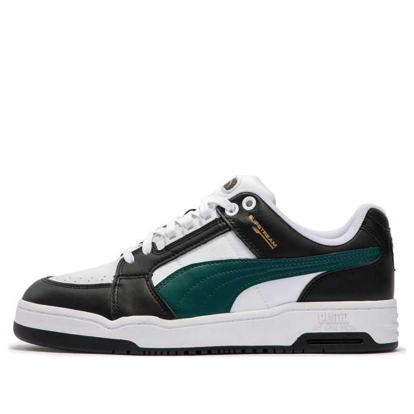 PUMA Slipstream Low 'White Black Green' 383401-09