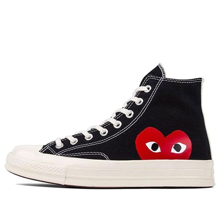 Converse x COMME des GARCONS PLAY Chuck 70 Hi 'Black Red' 150204C