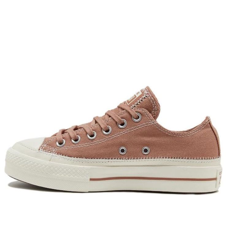 (WMNS) Converse Chuck Taylor All Star Lift 'Taupe Red' A05249C