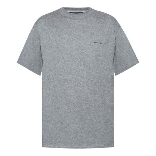 Balenciaga Oversized Printed Jersey 'Grey' 556150TYK281300