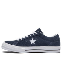 Converse One Star Ox Premium Suede 'Dark Blue' 158371C