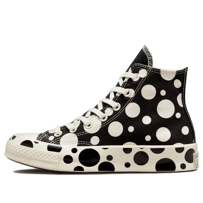 (WMNS) Converse Chuck 70 High 'Polka Dots - Black' A01182C