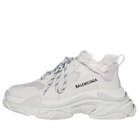 (WMNS) Balenciaga Triple S Sneaker 'Faux Fur - Grey' 668562W3CQ51210