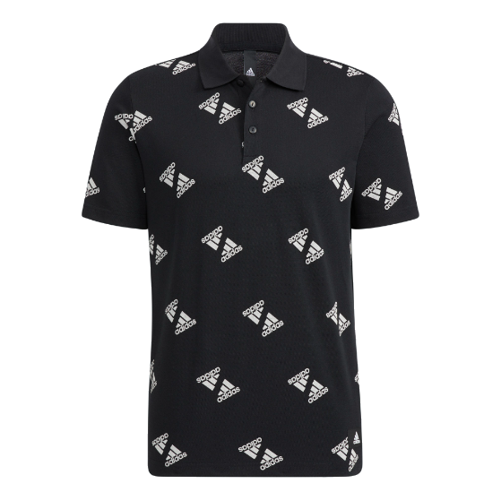 adidas Field Issue BP2 Polo Shirt 'Black White' HE7432