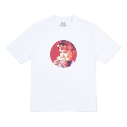 PALACE Munchy T-Shirt White Unisex P18SS055