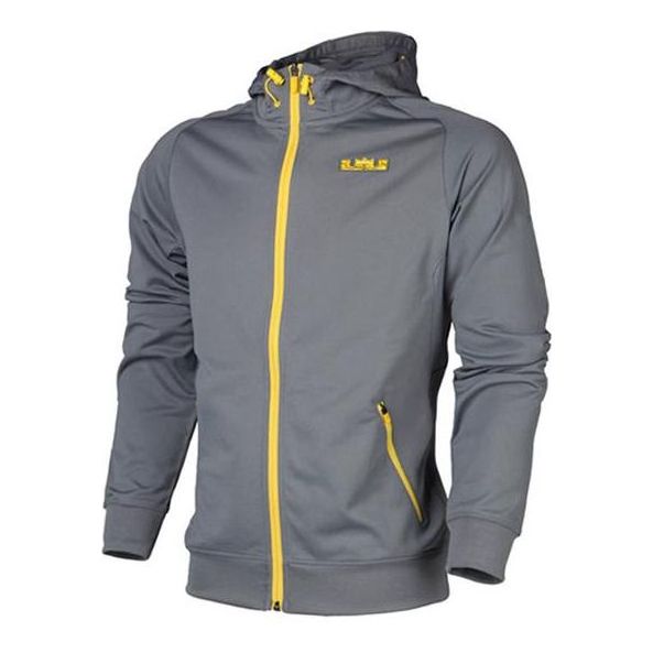 Nike Lebron Hero Full Zip Hoodie 'Grey' 545433-065