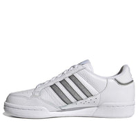 (WMNS) adidas Continental 80 Stripes 'White Silver Metallic' S42626