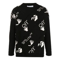 Men's Off-White Logo Black OMHE064F20KNI0011001