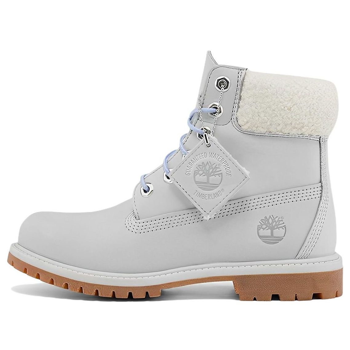 (WMNS) Timberland Premium 6 Inch Waterproof Boot 'Light Grey Nubuck' A2JR1