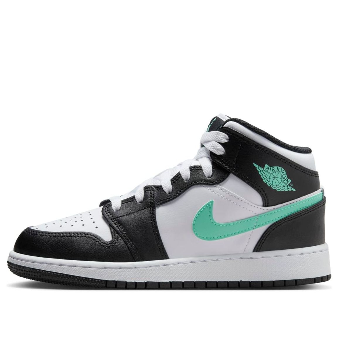 (GS) Air Jordan 1 Mid 'Green Glow' DQ8423-103