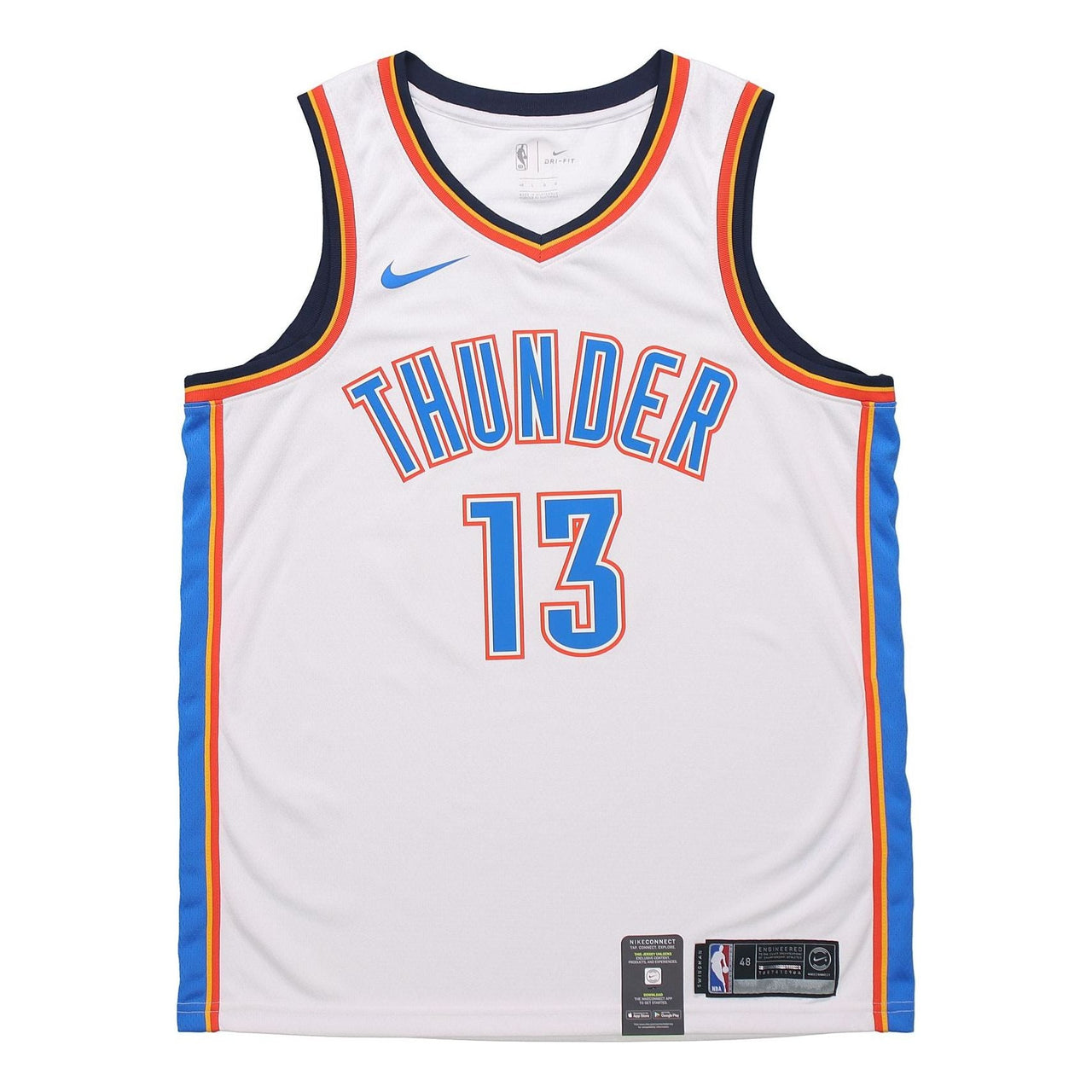 Nike Paul George Association Edition Swingman Oklahoma City Thunder White 864437-104