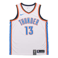 Nike Paul George Association Edition Swingman Oklahoma City Thunder White 864437-104
