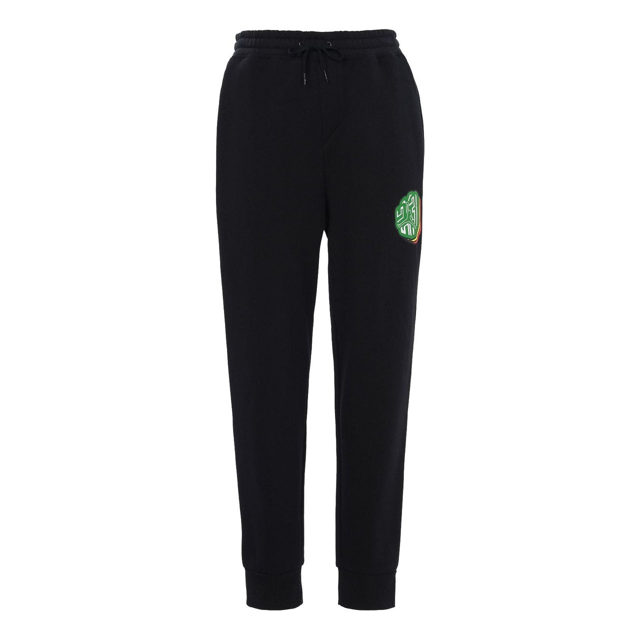 Air Jordan MJ Sticker Sweatpants Casual Sports Fleece Lined Long Pants Black CT6725-010