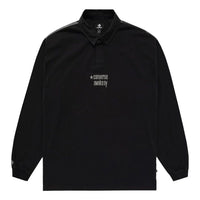 Converse x Awake NY Rugby Shirt 'Black' 10026480-A01