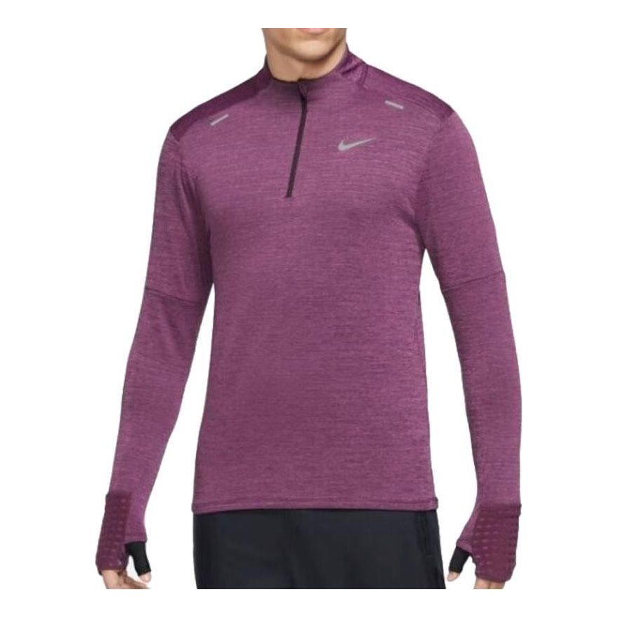 Nike Therma FIT Repel Element 1/2 Zip Running Top 'Purple' DD5663-653