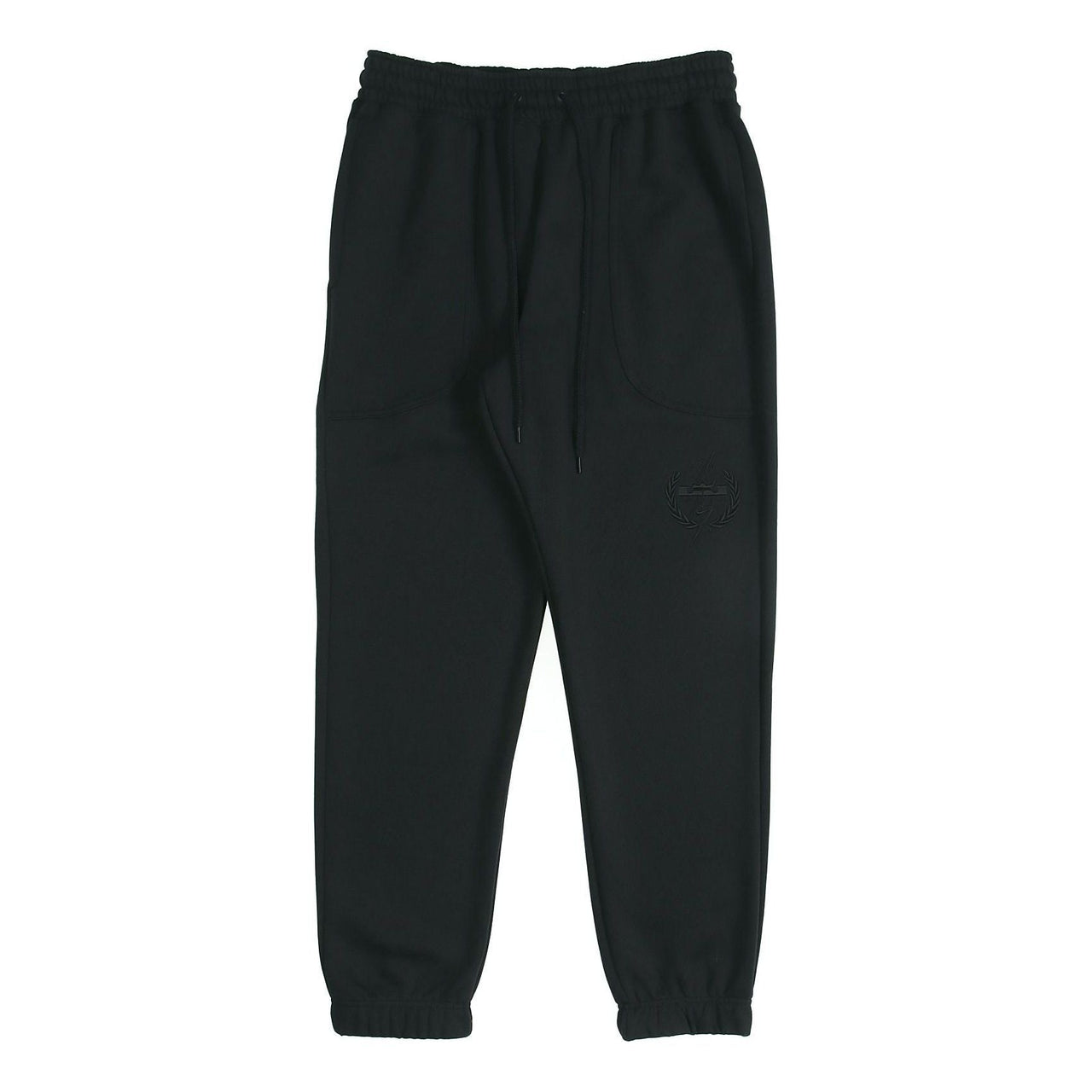 Nike LeBron velvet foot pants casual loose trousers Men Black CK6788-010