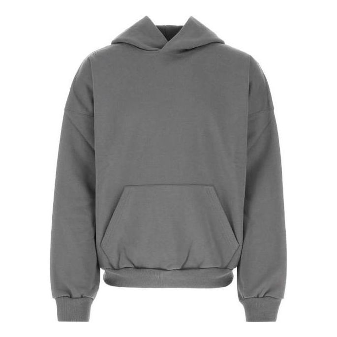 Balenciaga Care Label Hoodie Middle Fit 'Grey Black' 725565TNVL61219