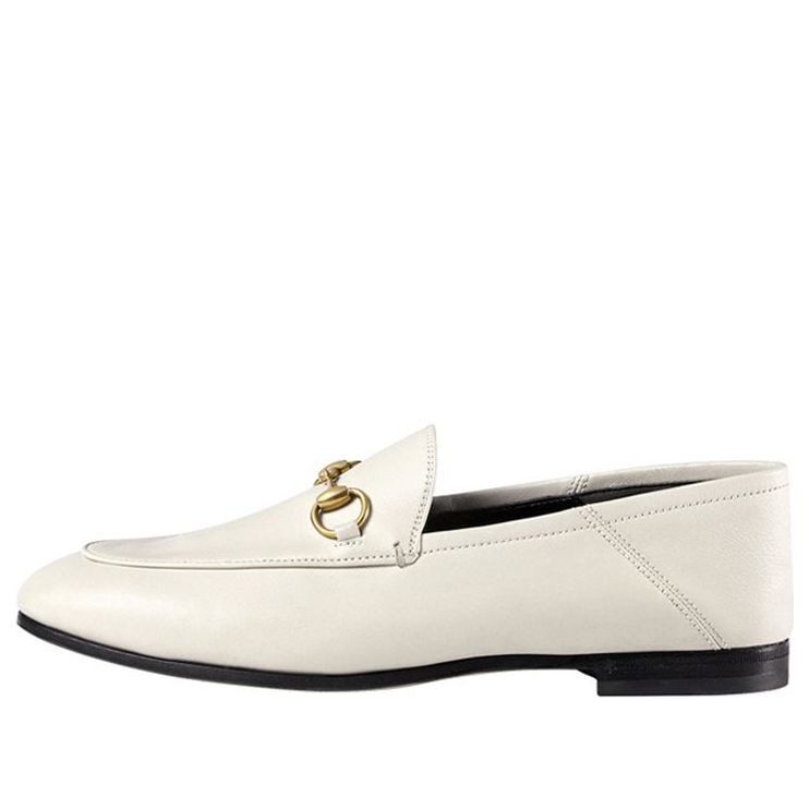 (WMNS) Gucci Cowhide Thick Sole Shoe White 414998-DLC00-9022