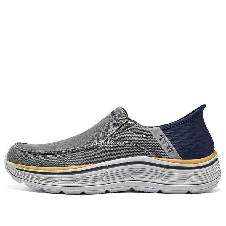 Skechers Remaxed-Fenick Slip-Ins 'Grey Blue' 204839-BLU