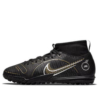 (GS) Nike Mercurial Superfly 8 Academy TF 'Black Metallic Gold' DJ2864-007