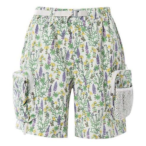 Nike Version Floral Casual Shorts Green DN3948-072