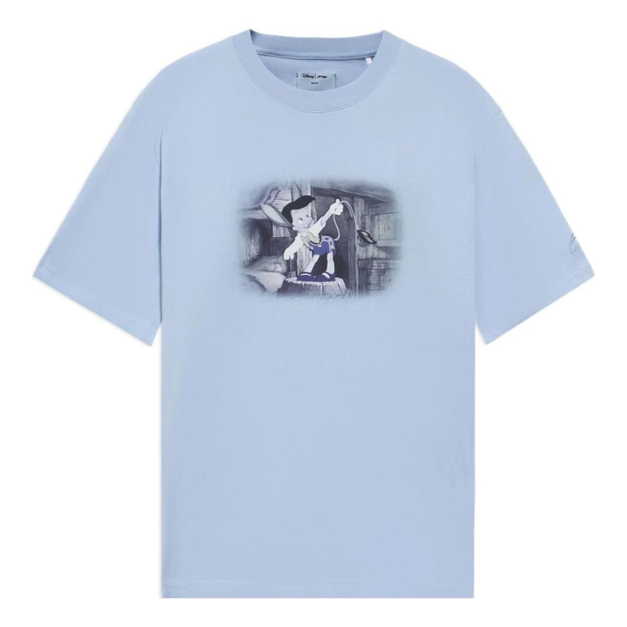 Li-Ning x Disney Pinocchio Graphic T-shirt 'Polar Blue' AHSS453-8