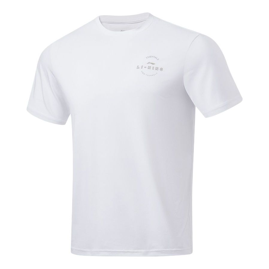 Li-Ning Logo Training Quick-Drying T-shirt 'White' ATST093-2
