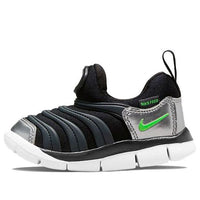 (TD) Nike Dynamo Free Low-Top Running Shoes Black/Green 343938-028