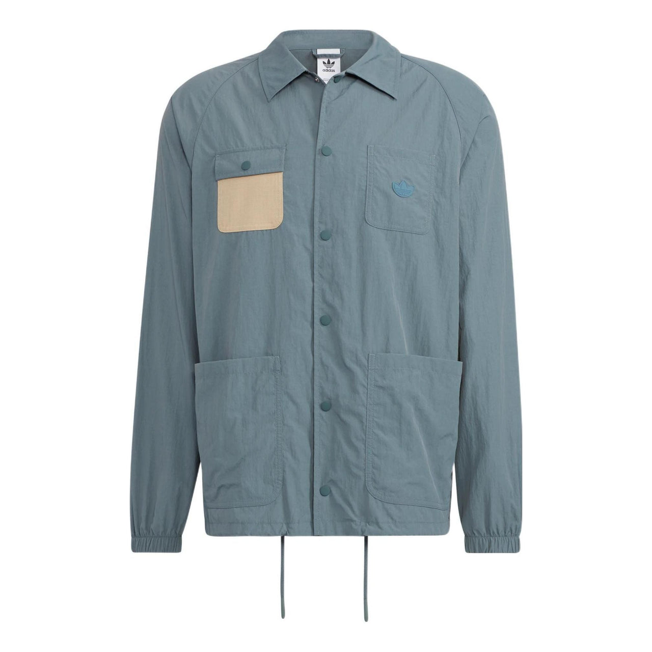 adidas originals x CHARR Crossover Adjustable Logo Sports Unisex Blue Jacket HR3461