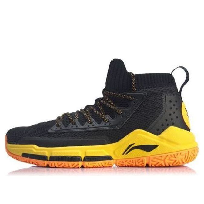 Li-Ning Wade Fission 5 Mid 'Black Yellow' ABAP027-4
