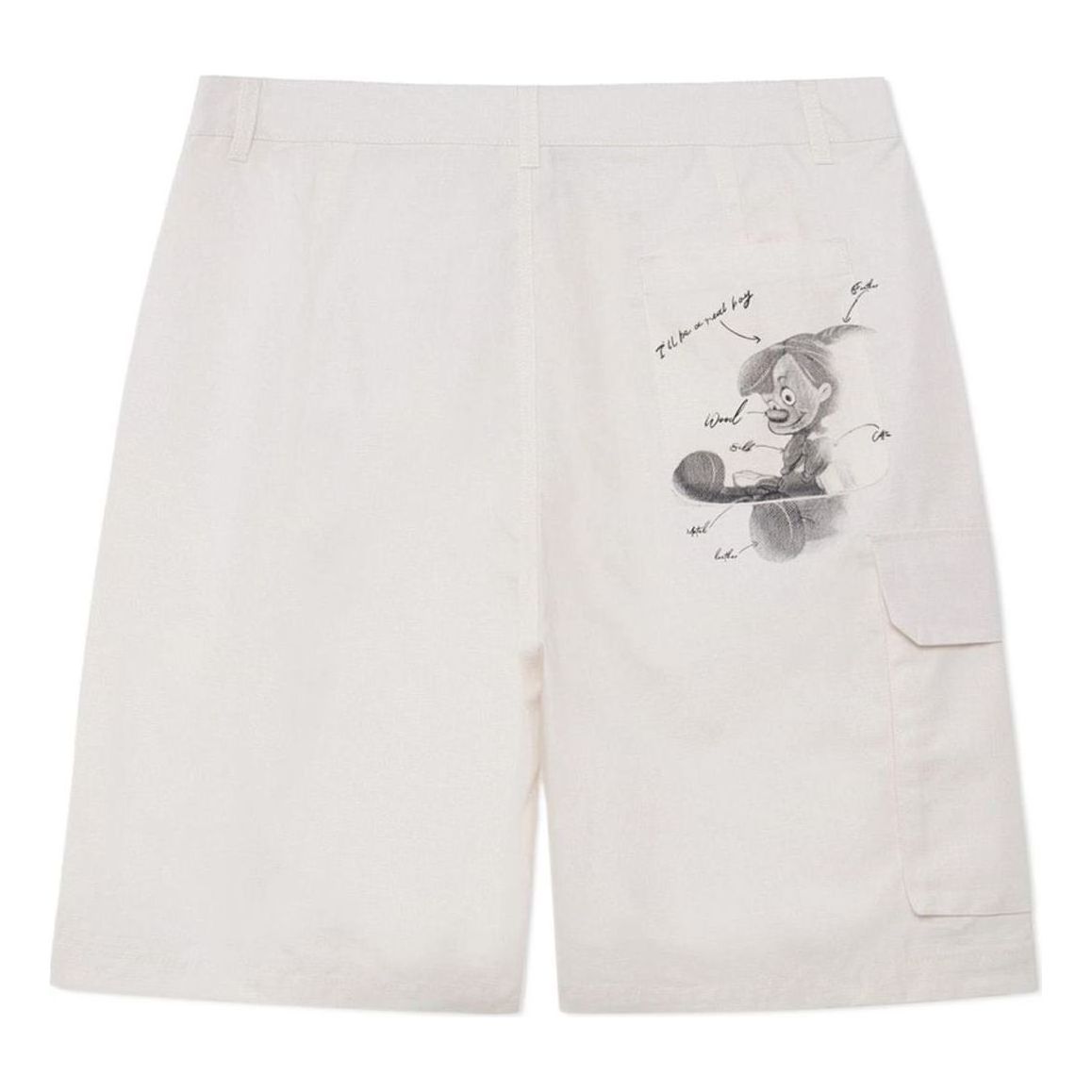 Li-Ning x Disney Pinocchio Graphic Shorts 'Sail' AKSS431-1