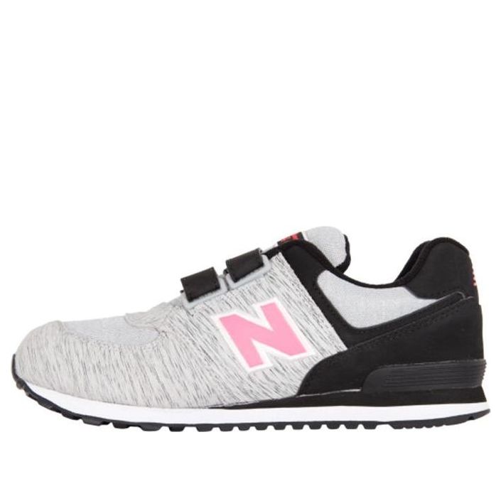 (GS) New Balance 574 Shoes 'Grey Black' KV574PZY