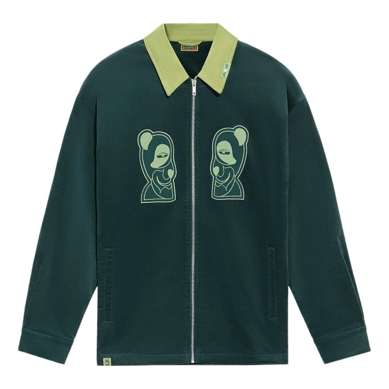 Li-Ning THE NORTH FACE Logo Printing Jacket 'Dark Green' AFDRA33-3