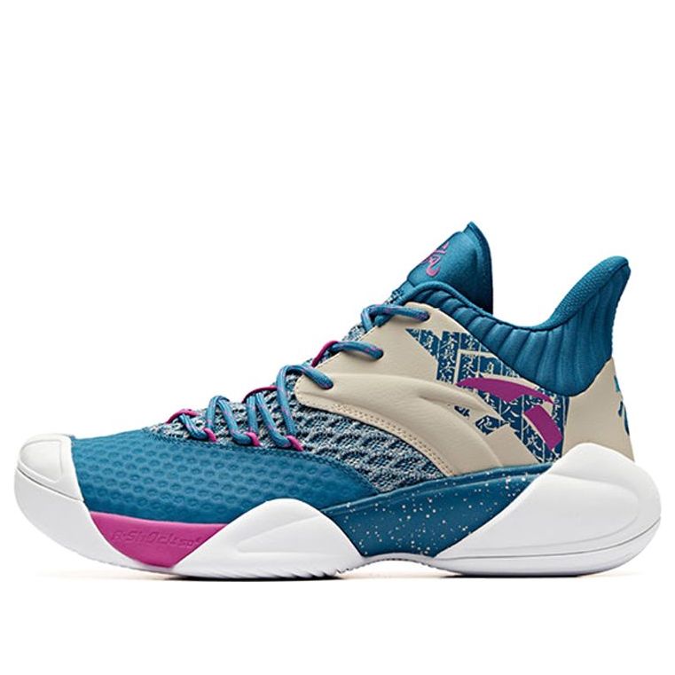 ANTA Basketball Series Sneakers Mid 'Blue Beige Purple' 11931605-14