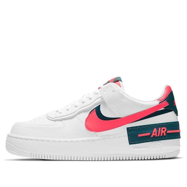 (WMNS) Nike Air Force 1 Shadow 'White Solar Red' DB3902-100