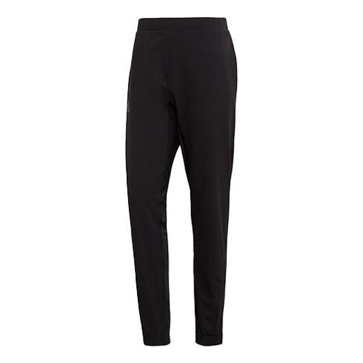 adidas Tennis Pant Casual Sports Bundle Feet Long Pants Black FK0800